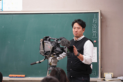 報道カメラパーソンの仕事ってどんなの？