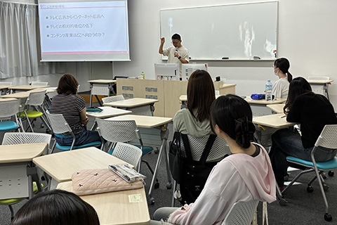 神戸松蔭大学にて「コンテンツビジネス論」の講義を開始