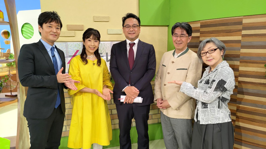スタジオ出演は制作部・部次長の居川大輔
