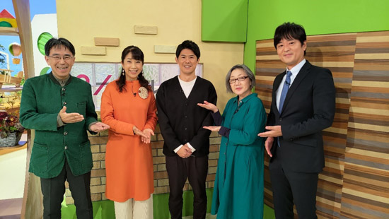 スタジオゲストはスポーツ部の藤原陸