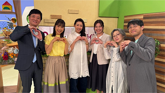 ゲストは「どこでも万博」総合プロデューサーの戸田愛さんと アンバサダーの村西利恵アナウンサー