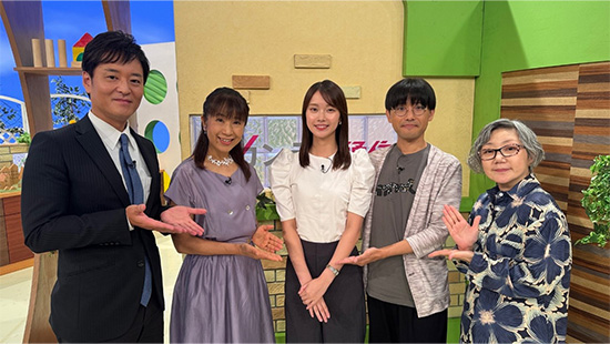 プロ野球実況を担当した橋本和花子アナがスタジオゲスト