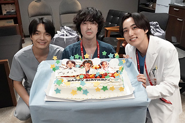 岡山天音、若葉竜也、尾崎匠海（INI）