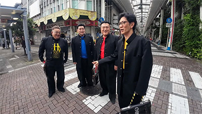 伊達みきお、富澤たけし、山崎弘也、柴田英嗣