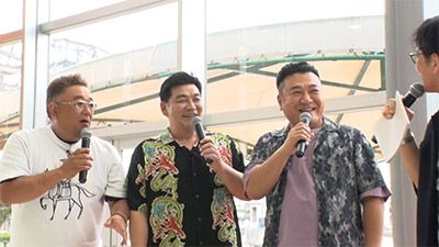 伊達みきお、富澤たけし、山崎弘也、柴田英嗣