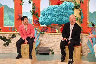井口浩之(ウエストランド)、小峠英二(バイきんぐ)