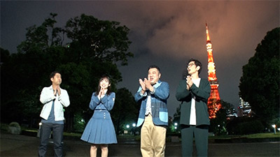 井口浩之(ウエストランド)、齊藤京子(日向坂46)、アンタッチャブル(山崎弘也・柴田英嗣)