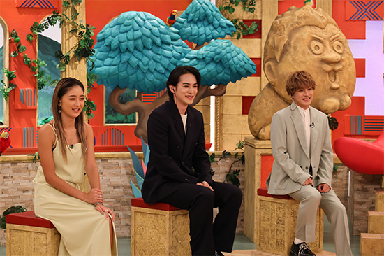 池田美優、町田啓太、白濱亜嵐(GENERATIONS from EXILE TRIBE)