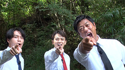 宮近海斗、松田元太(Travis Japan)、尾形貴弘(パンサー)