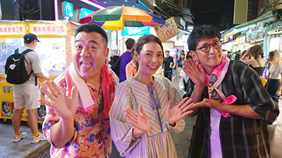 相武紗季、アンタッチャブル(山崎弘也・柴田英嗣)