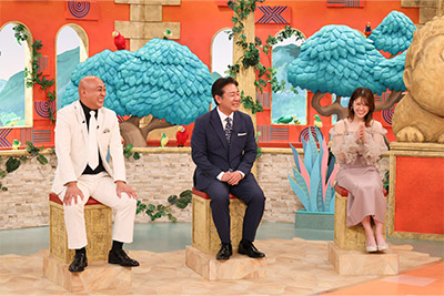 錦鯉(長谷川雅紀・渡辺隆)、松村沙友理