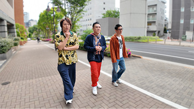 狩野英孝、アンタッチャブル（柴田英嗣、山崎弘也）