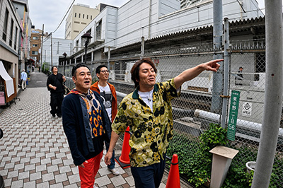 狩野英孝、アンタッチャブル（柴田英嗣、山崎弘也）