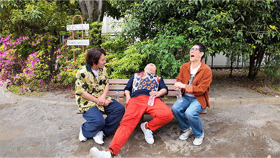 狩野英孝、アンタッチャブル（柴田英嗣、山崎弘也）
