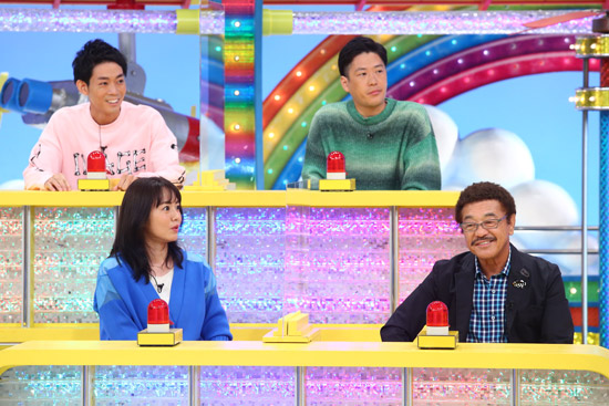 ネイビーズアフロ、磯山さやか、具志堅用高