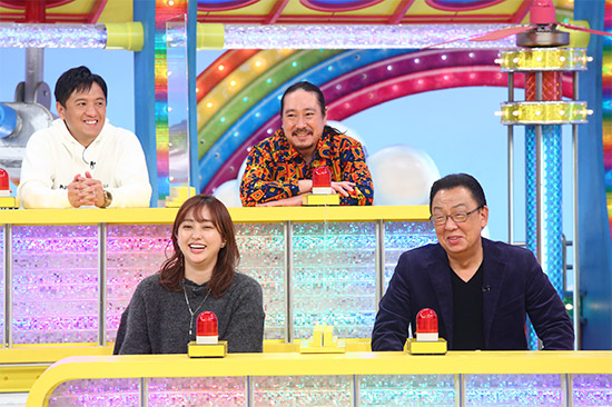 梅沢富美男 菊地亜美 西田幸治(笑い飯) ヤナギブソン(ザ・プラン9)