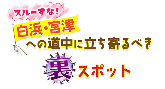スルーすな!白浜・宮津への道中に立ち寄るべき裏スポット
