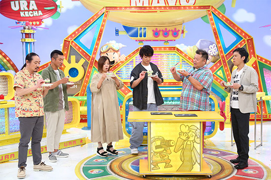 ブラックマヨネーズ(小杉竜一、吉田敬)、上地雄輔 大久保佳代子(オアシズ) 笑い飯