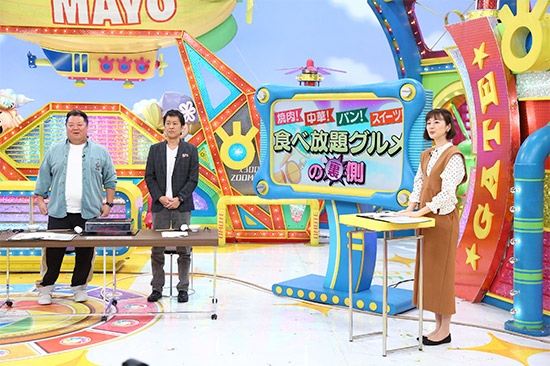 ブラックマヨネーズ(小杉竜一、吉田敬)、高橋真理恵アナウンサー