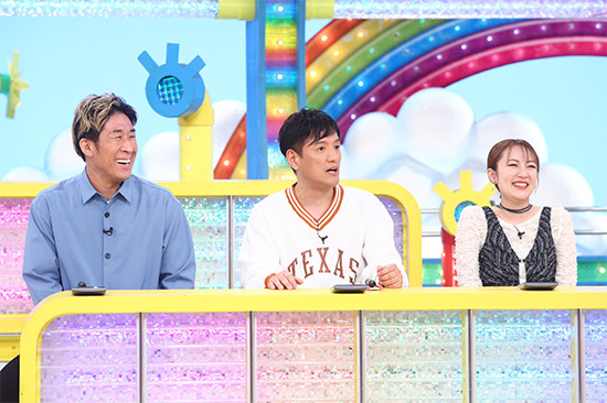 田村裕(麒麟)、ヤナギブソン(ザ・プラン9)、高橋みなみ