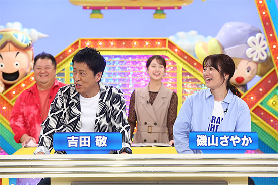 ブラックマヨネーズ（小杉竜一、吉田敬）、橋本和花子アナウンサー