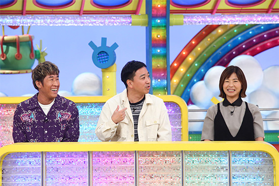 大久保佳代子、月亭八光、田村裕（麒麟）