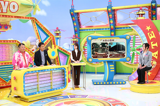 ブラックマヨネーズ（小杉竜一、吉田敬）、橋本和花子アナウンサー