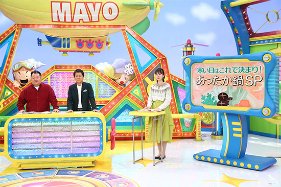 ブラックマヨネーズ（小杉竜一、吉田敬）、橋本和花子アナウンサー