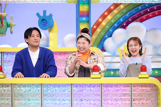 高橋みなみ、馬場園梓、ヤナギブソン（ザ・プラン9）