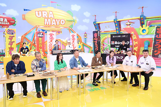 磯山さやか、田村裕（麒麟）、山名文和（アキナ）、ブラックマヨネーズ（小杉竜一、吉田敬）、橋本和花子アナウンサー