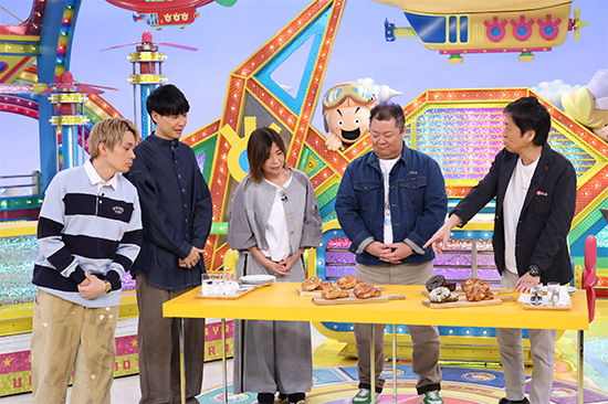 祇園（木﨑太郎、櫻井健一朗）、大久保佳代子、ブラックマヨネーズ（小杉竜一、吉田敬）