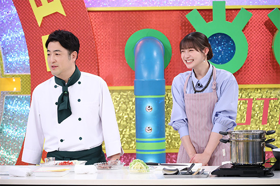 水田信二、足立梨花