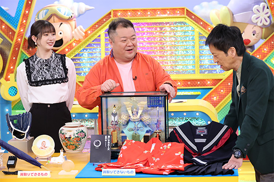 足立梨花、ブラックマヨネーズ（小杉竜一、吉田敬）