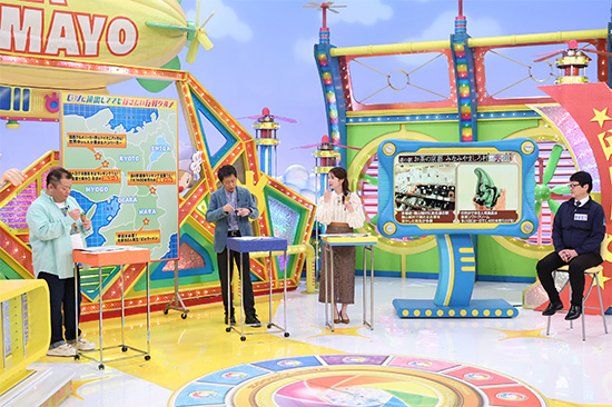 ブラックマヨネーズ（小杉竜一、吉田敬）、橋本和花子アナウンサー、道の駅 お茶の京都 みなみやましろ村・森本健次さん