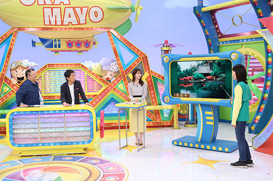 ブラックマヨネーズ（小杉竜一、吉田敬）、橋本和花子アナウンサー、天理市山の辺の道ボランティアガイド・臼倉香織さん