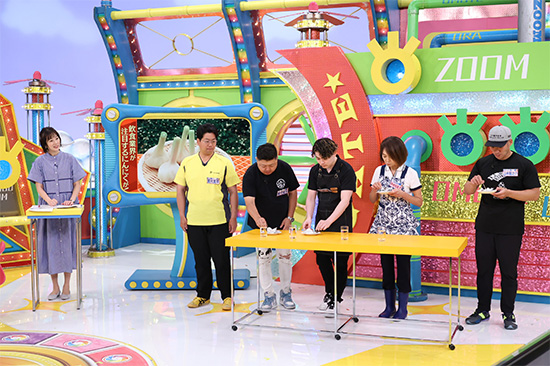 高橋真理恵アナウンサー、トラキチ農園・苗代真平さん、餃子酒場 目茶苦茶・萬代優太さん、にんにく焼肉チャッカ・小仲一綺さん、薩摩っ子ラーメン・伊地知英子さん、牛もつ鍋専門店 やま本・山本龍之介さん