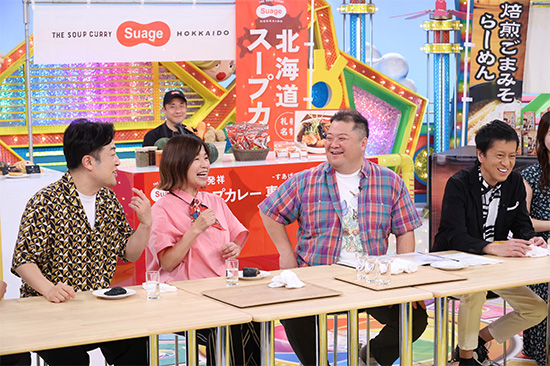 大久保佳代子（オアシズ）、水田信二、ブラックマヨネーズ（小杉竜一、吉田敬）
