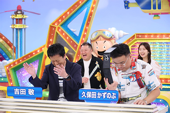 ブラックマヨネーズ（小杉竜一、吉田敬）、橋本和花子アナウンサー、とろサーモン