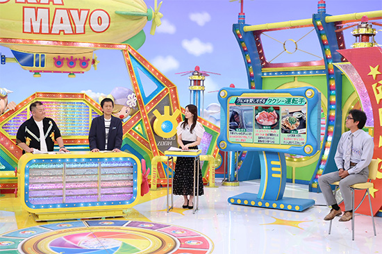ブラックマヨネーズ（小杉竜一、吉田敬）、橋本和花子アナウンサー