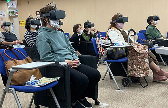 旅行講座「たびコト塾」での体験イベントの様子