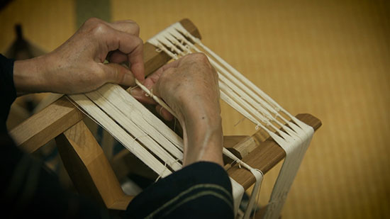 受け継がれる相楽木綿