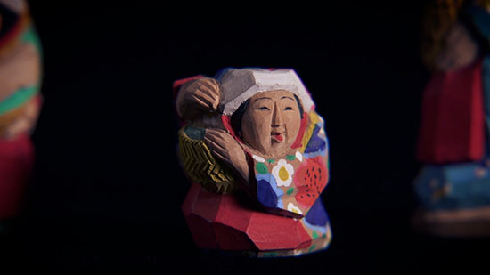 茶の木人形