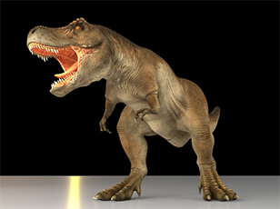 VRでティラノサウルスが現代によみがえる！