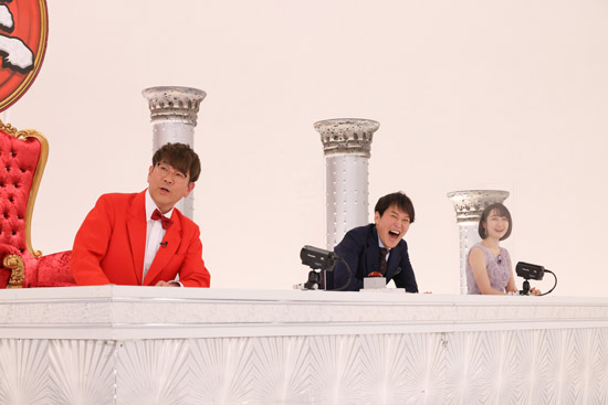 FUJIWARA 藤本、千原ジュニア、竹上萌奈(カンテレアナウンサー)