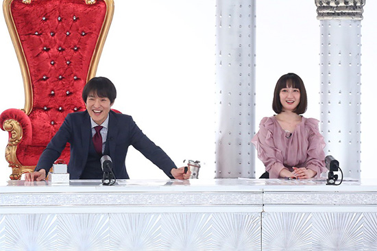 千原ジュニア、竹上萌奈(カンテレアナウンサー)