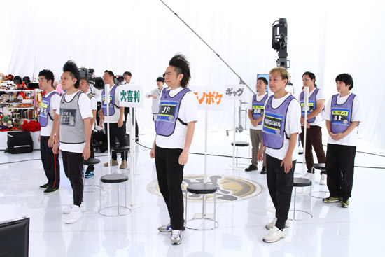 しずる 池田一真、ミサイルマン 岩部、JP、お見送り芸人しんいち、エイトブリッジ 別府・篠栗、フルーツポンチ 村上