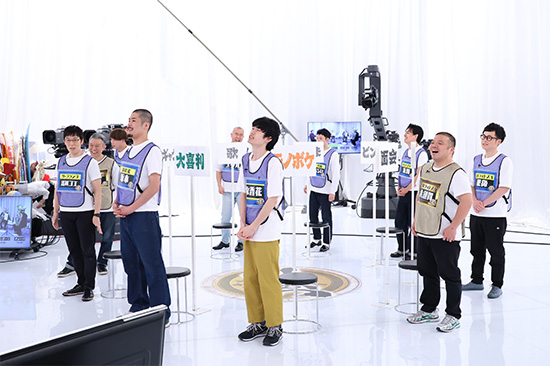 ザ・プラン9 浅越ゴエ、モンスターエンジン 西森 、セルライトスパ 、コロコロチキチキペッパーズ ナダル 、サツマカワRPG 、カベポスター 浜田 、三遊間 さくらい、 彼岸花 坂本 、惹女香花