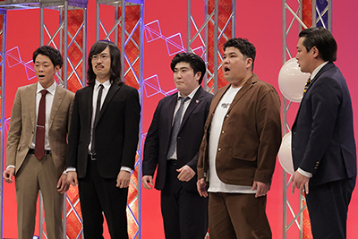 ネイビーズアフロ みながわ、ジョックロック 福本ユウショウ、例えば炎 タキノルイ、豪快キャプテン 山下ギャンブルゴリラ、タレンチ コバタユウ